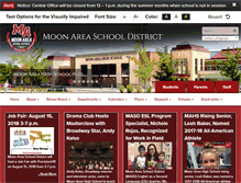 Tablet Screenshot of moonarea.net